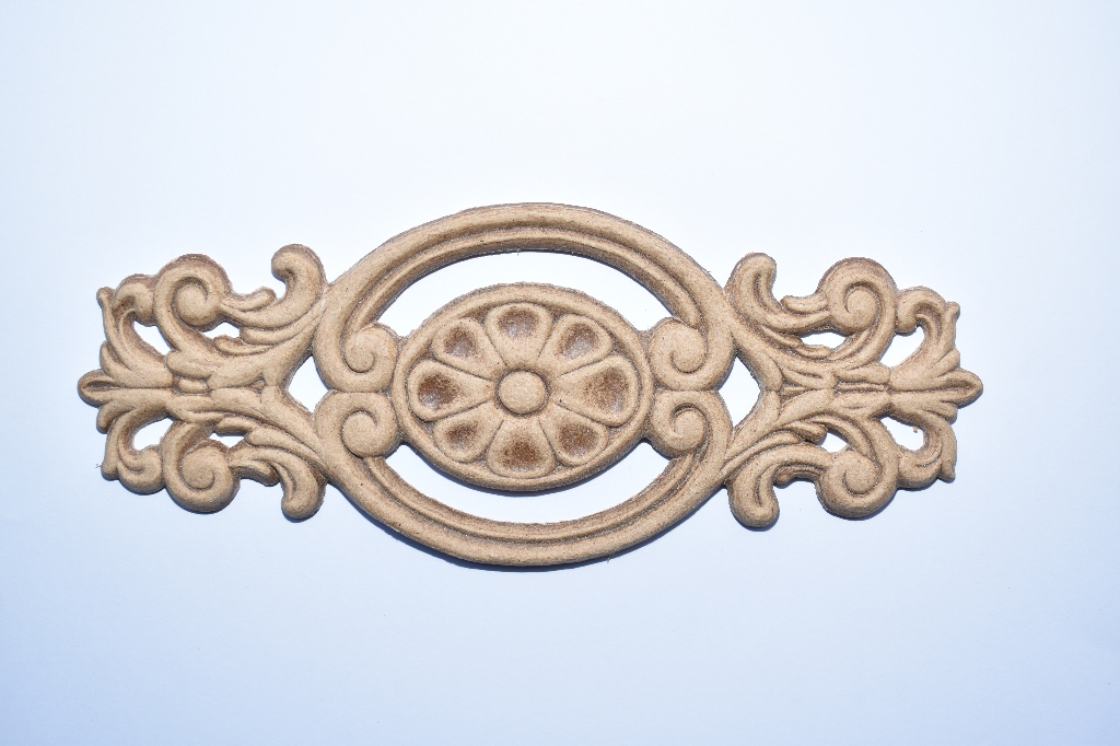 Decorative Wood Rosettes, Wood Appliques, Wood Onlays Assiotis Woodwork